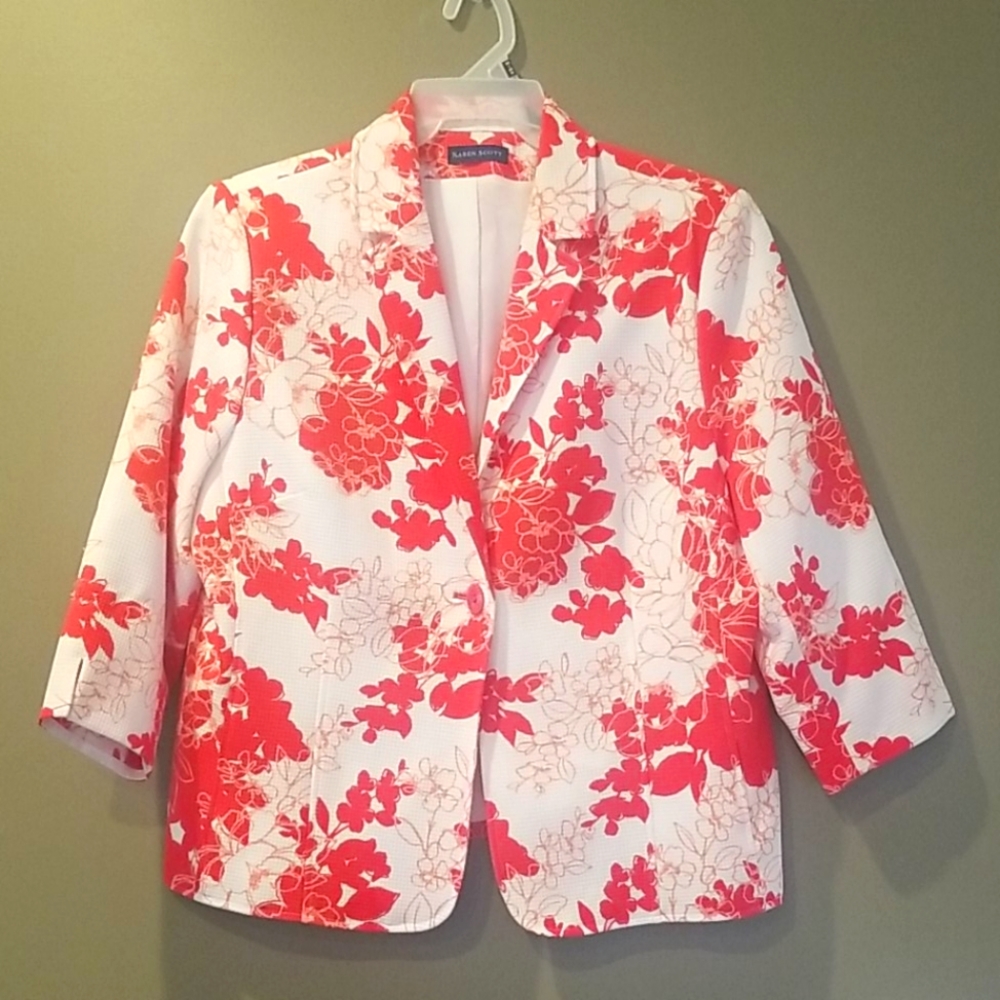 Plus size Karen Scott blazer